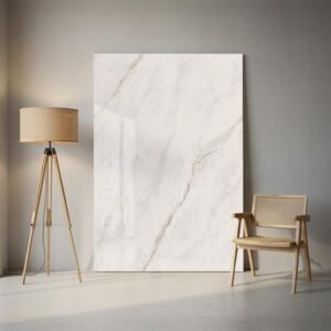 Ceramic 6 ft x 4 ft Carving High Gloss Finish Vitrified Large Format Tile - 9 mm